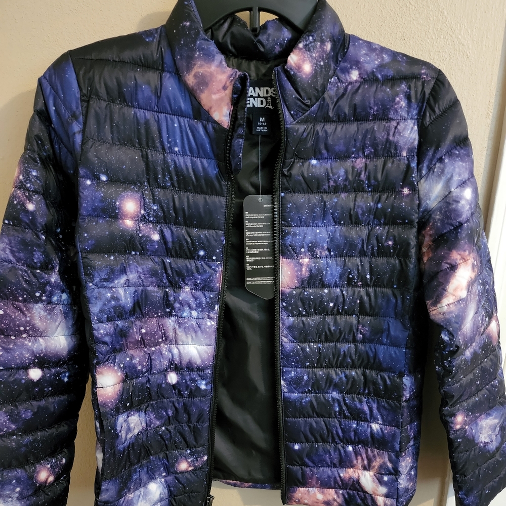 Lands End Kids Puffer Jacket NWT